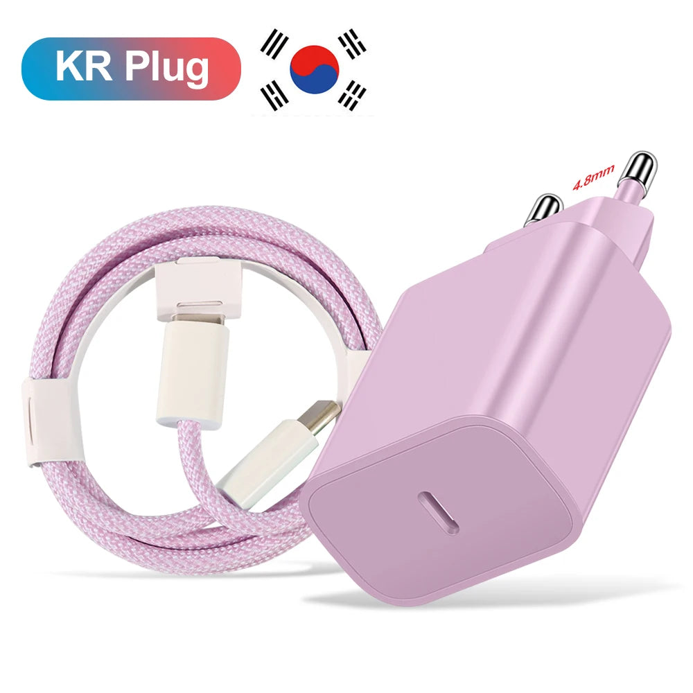 Chargeur USB C Type C 20W