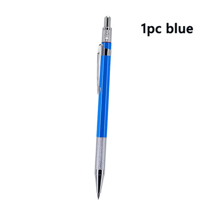 Nouveau crayon mécanique en métal multicolore,