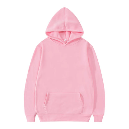 Nouvelle mode hommes sweats à capuche femmes pull printemps automne sweat à capuche décontracté sweats à capuche de couleur unie surdimensionné noir sweat F