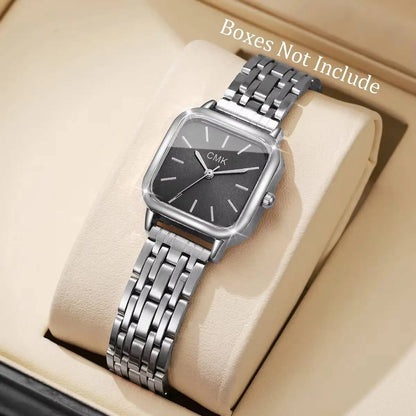 Mode carré femmes  montre-bracelet à Quartz  (sans boîte)