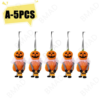 Pendentif décoratif suspendu pour Halloween, citrouille, chat noir, fantôme, crâne, ornement pour fête, jour des morts, décoration d'halloween pour la maison