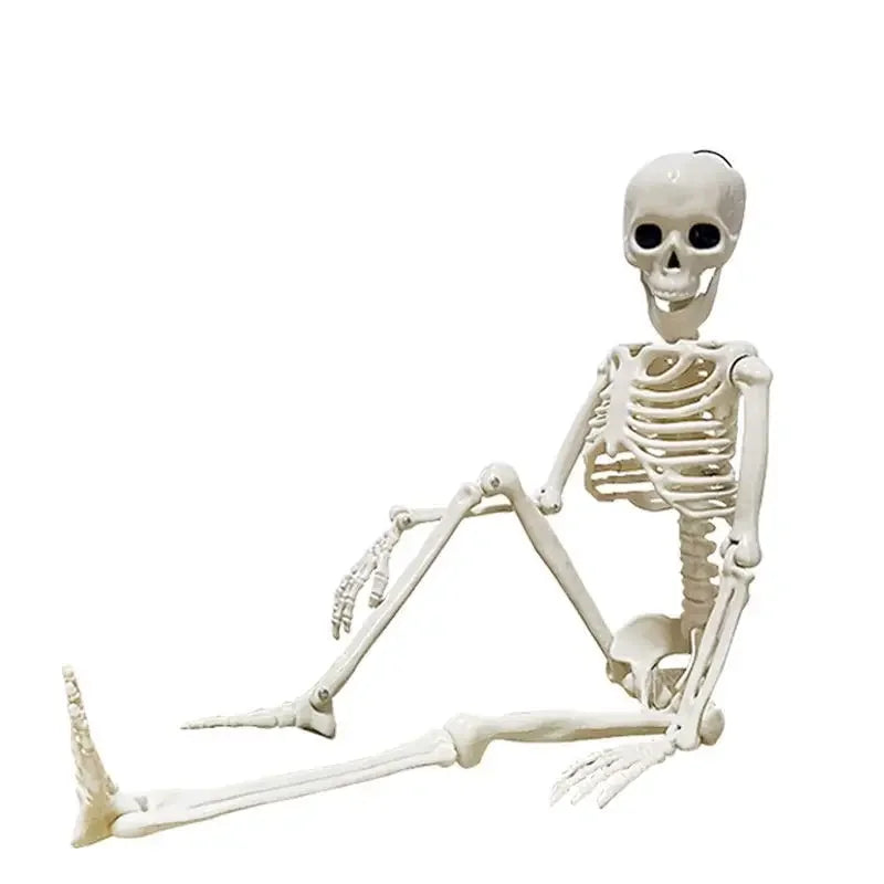 Squelette mobile d'halloween, faux os de crâne humain, décorations de fête d'halloween, Bar à domicile, maison hantée, accessoires d'horreur, jouets d'ornement