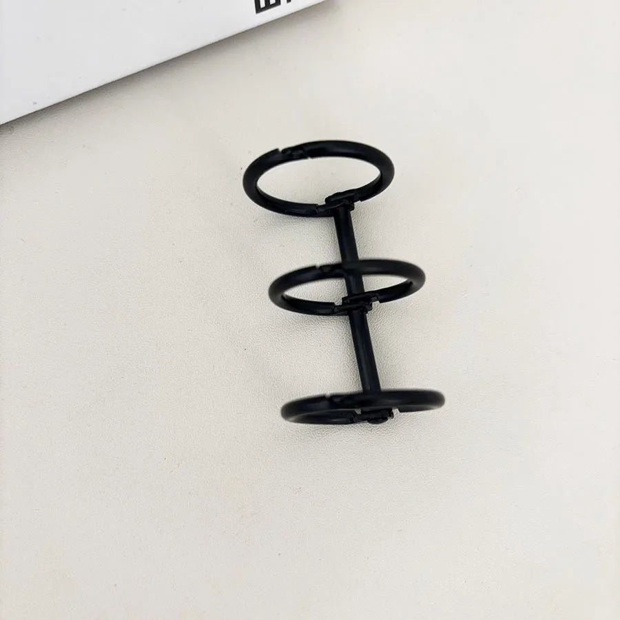 A6 eau ondulation ligne épaisse acrylique feuilles mobiles classeur couverture bricolage