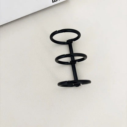 A6 eau ondulation ligne épaisse acrylique feuilles mobiles classeur couverture bricolage