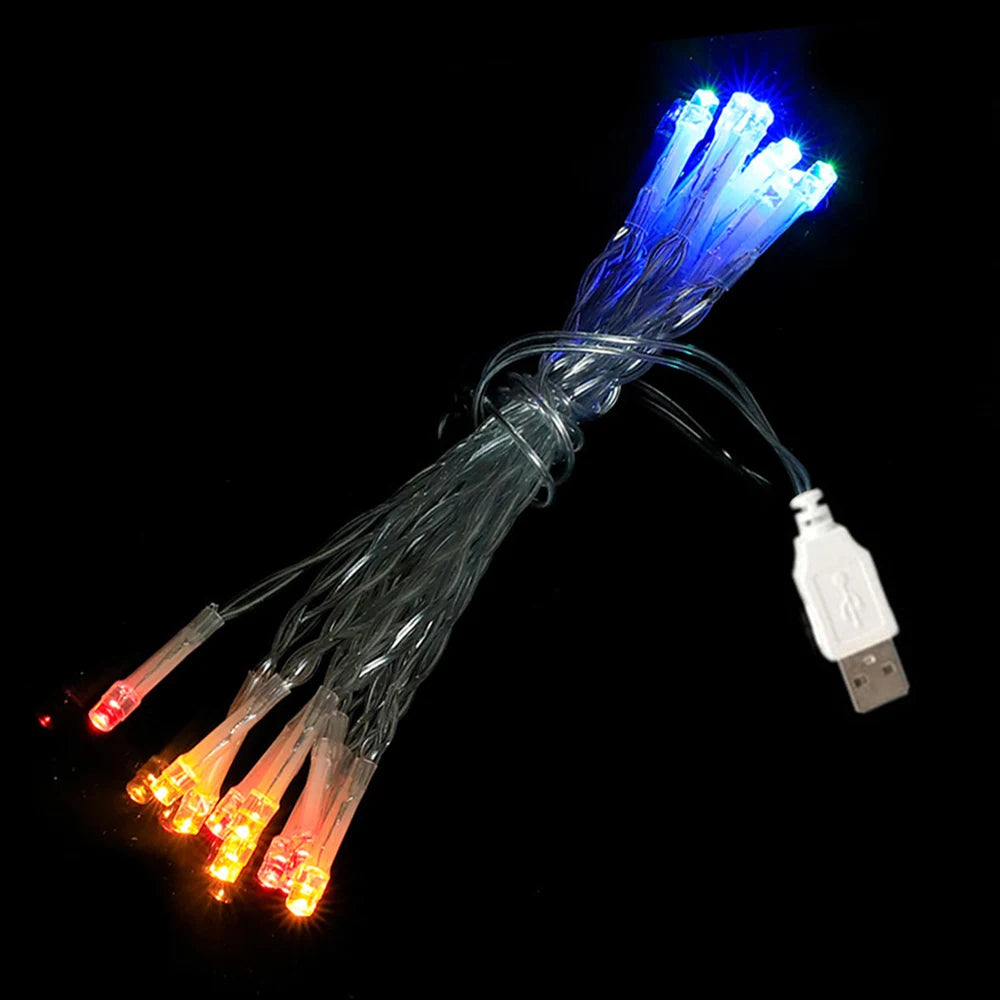 Décorations d'arbre de noël guirlandes lumineuses féeriques Led guirlandes pour la maison jardin fête de mariage décor intérieur extérieur cadeaux du nouvel an