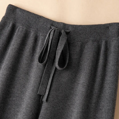 Optique-Pantalon Chic Basique pour Femme, Chaud, Décontracté, Doux, artificiel astique, Taille Haute, Mode Coréenne, Droit, Longueur Rinçage