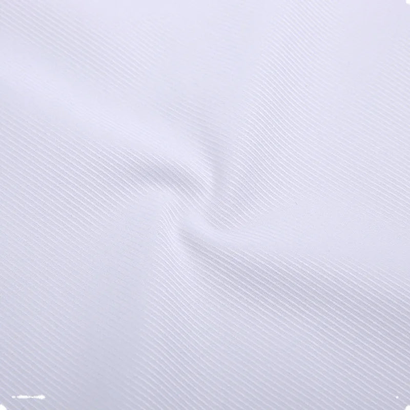 Chemise de Smoking à Manches sulfpour Homme, Tenue Décontractée, Coupe Cintrée, Couleur Unie, Document Français, Qualité