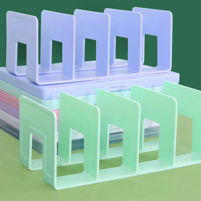 Serre-livres multi-usages à 4 grilles,