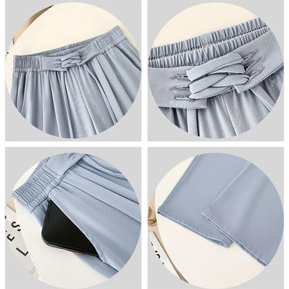 2025 printemps dame Chic taille haute costume pantalon femme coréenne à lacets jambe droite pantalon femmes couleur unie tout Match pantalon de travail