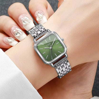 Mode carré femmes  montre-bracelet à Quartz  (sans boîte)