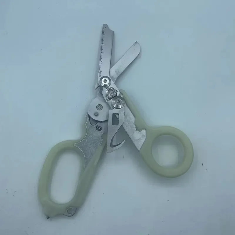 Shoous Series-Ensemble de ciseaux portables multi-usages, Raptors, Tiges de premiers soins, Dulfolding, Outils de survie en plein air