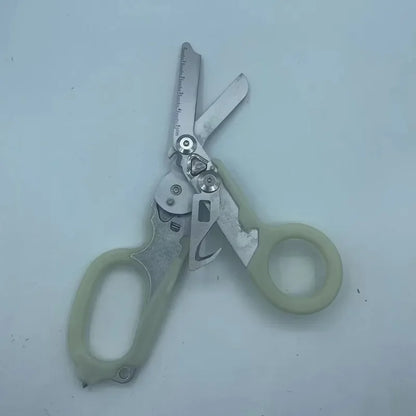 Shoous Series-Ensemble de ciseaux portables multi-usages, Raptors, Tiges de premiers soins, Dulfolding, Outils de survie en plein air