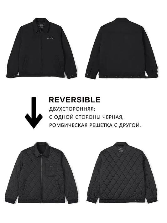 SIMWOOD 2025 automne hiver nouveau surdimensionné hommes réversible manteau bouffant thermique chaud 3M ™   Vestes en tissu Thinsulate