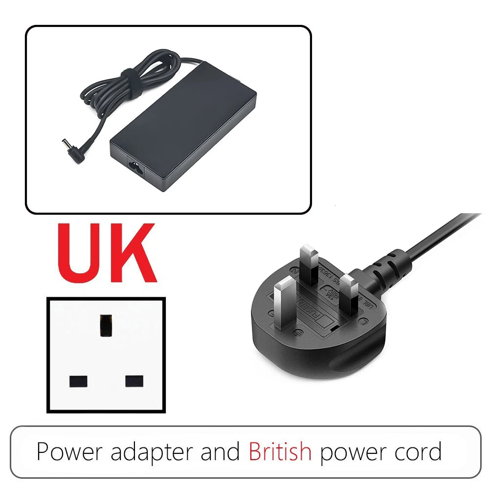 A18-150P1A ADP200075M Chargeur pour ordinateur portable 20V 7.5A 150W 4.5x3.0mm Adaptateur secteur PowerFor Bali X571 X751G X571LI X571LH VX60G T9750 UX535