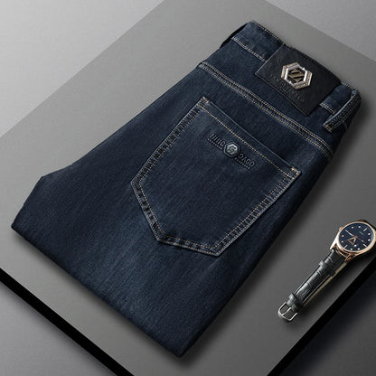 Jean d'affaires droit en Denim, Ultra-fin, respirant, ample, nouvelle collection 2025