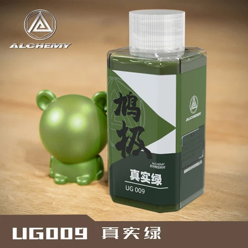 Paint Gunpla-Pigment de document plastique, sans dilution, pulvérisation, coloration, outils de modèle, prémélange huileux, série UG, 100ml