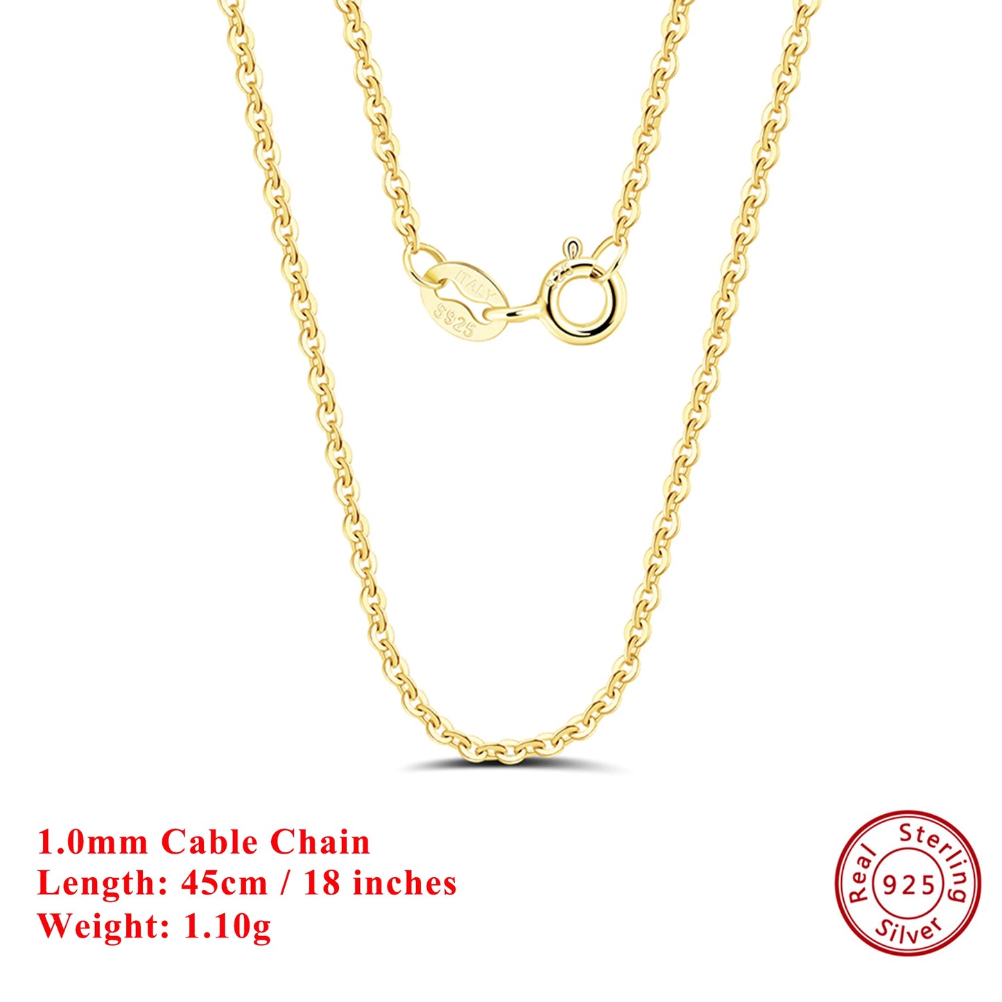 Effie Queen Chic 925 en argent Sterling chaîne de base ras du cou Simple collier bijoux exquis pour hommes et femmes tenue décontractée SC07