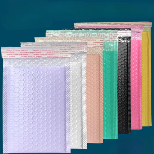 Enveloppes postales rembourrées à bulles, 10 pièces,