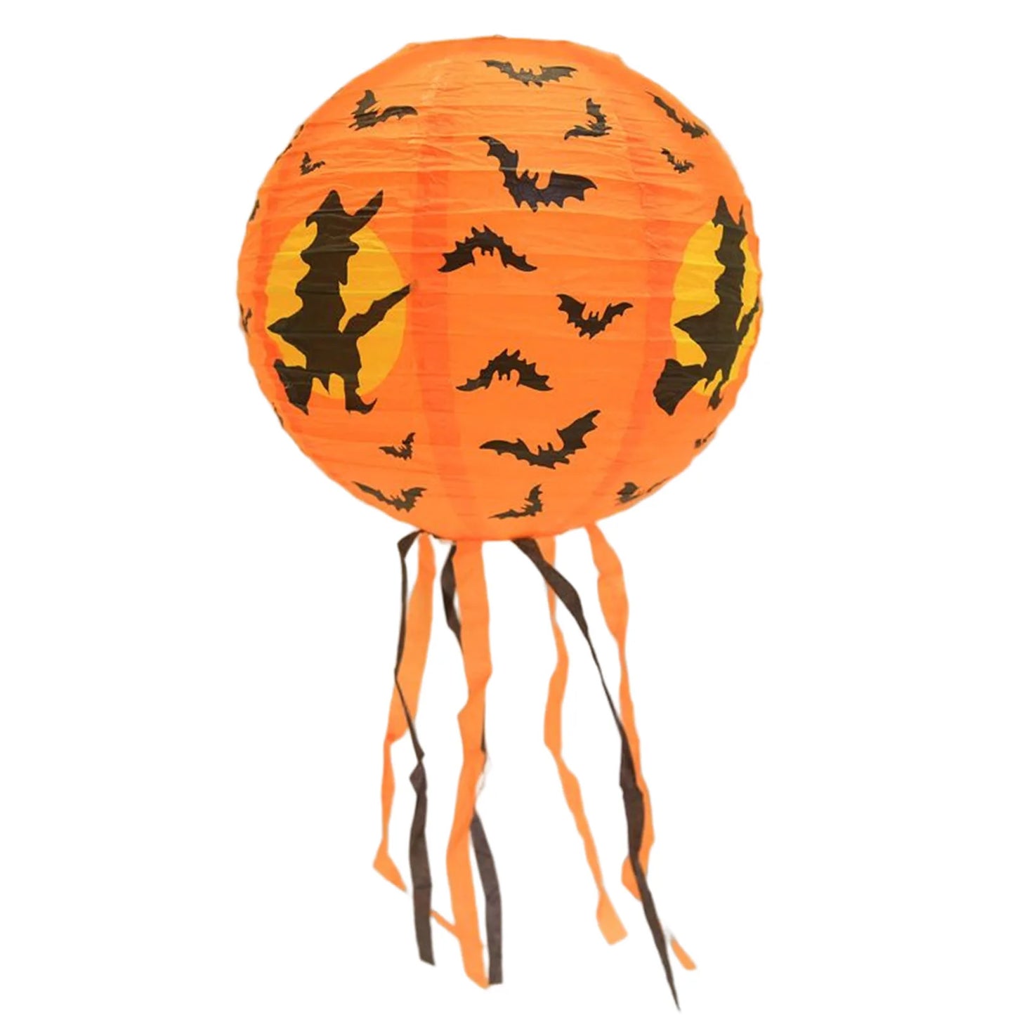 Lanterne en papier pour Halloween, Hangin, fantôme de face mignon, extérieur, décoration intérieure, festival, cadeaux de fête