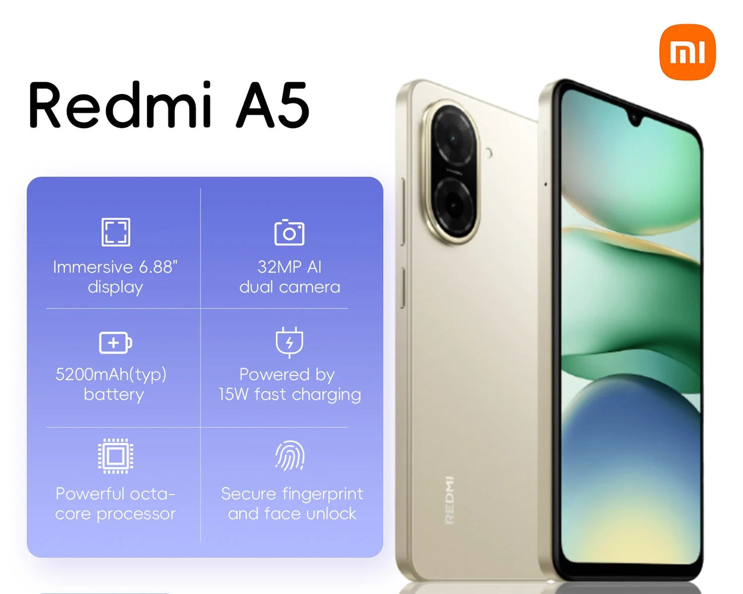 Xiaomi Redmi A5 4 Go + 128 Go