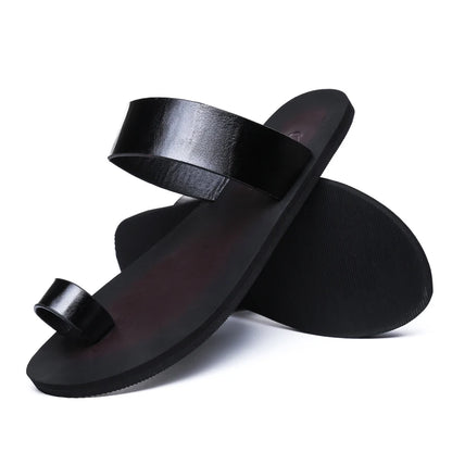 Mocassins respirants pour hommes, sandales d'été, chaussures classiques, confortables, décontractées, pantoufles solides, zones de mocassins d'affaires