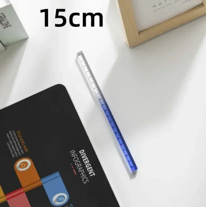 Règles droites transparentes de Style INS, 15cm 20cm 30cm,