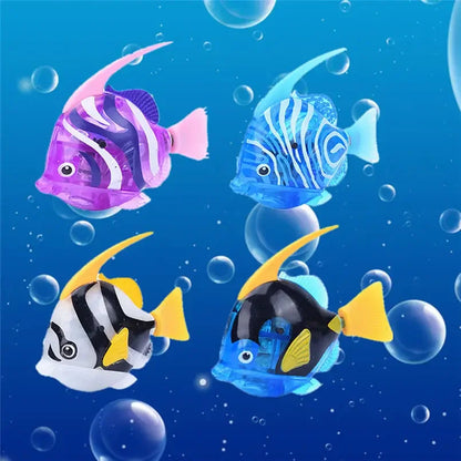 Jouets de bain, poisson de natation attrayant activé dans l'eau, électronique magique, Gadgets amusants, cadeau intéressant pour les enfants