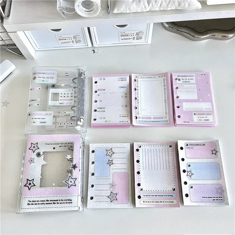 Coliky - classeur M5 étoile avec 60 feuilles