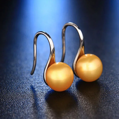 HENGSHENG-Boucles d'Oreilles en Argent 100%