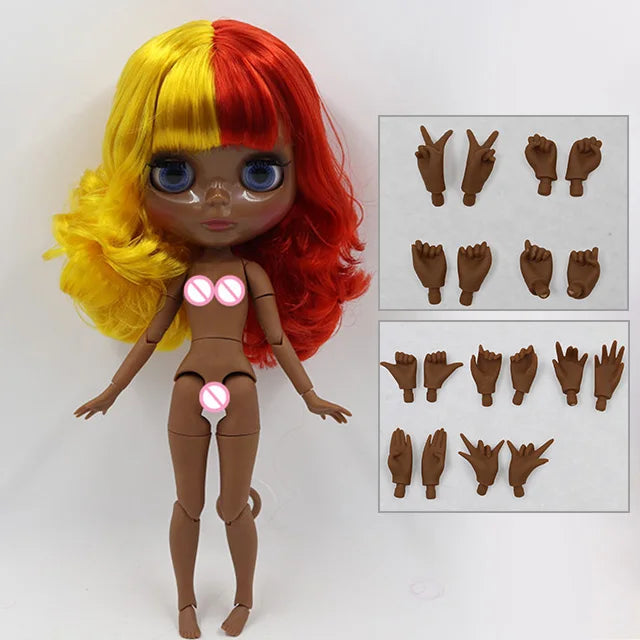 ICY DBS Blyth – poupée 1/6 bjd, jouet mixte coloré, yeux aléatoires, couleurs personnalisées, cadeau anime pour filles