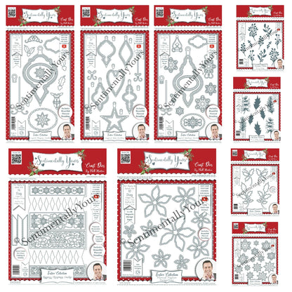 Matrices de découpe en métal craquelin de noël, moule de décoration artisanale, modèle de gaufrage pour Scrapbook, carte de vœux faite à la main, fête 2025