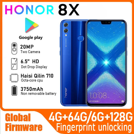 Boom OR 8X - Used Smartphone, Global Firmware, Haisi Qilin 710 Processor, 6.5 inch, 3750mAh, 20MP Rear Camera