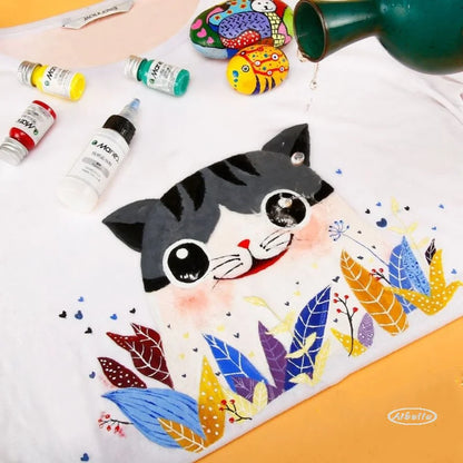 Ensemble de peintures acryliques professionnelles 12/18/24/36 couleurs, 12ML, peint à la main, dessin mural, artisanat, peinture, Pigment, fournitures d'art