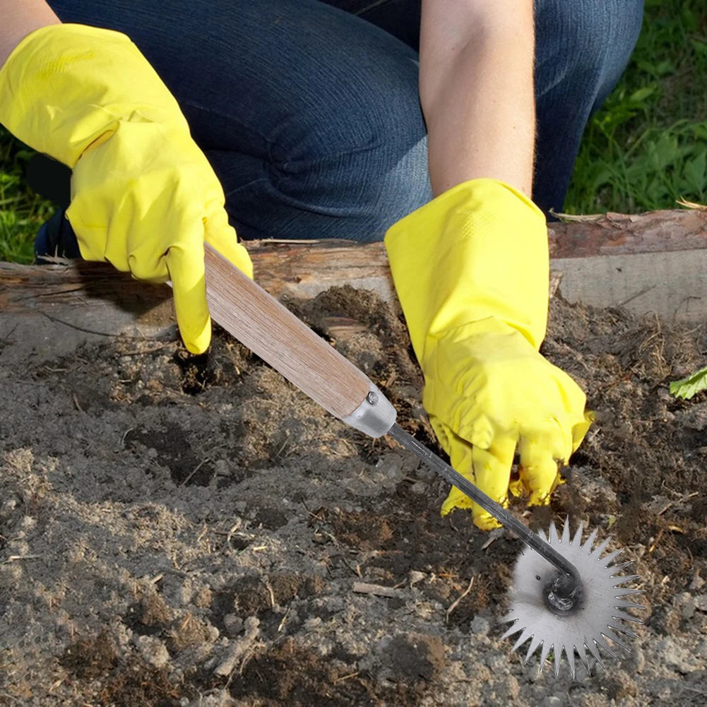 Extracteur de mauvaises herbes de tournesol à Long manche, bâton d'élimination des racines sans courbure, outil de désherbage manuel de jardinage multifonction pour jardin et cour