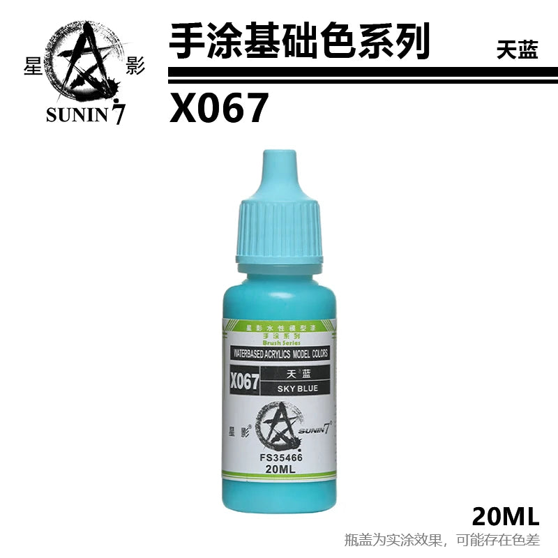 Peinture pigmentée peinte à la main, modèle de série, jouet en x049-x072 irrigation, coloriage, revêtement de stylo à main, similaire à Vallejo Staline, document de base