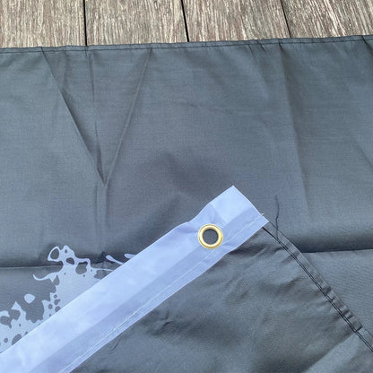 Xvggdg 90*150CM drapeau pirate/drapeau crâne/bannière Halloween/Halloween activités qualité polyester