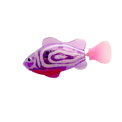 Jouet poisson  pour chat LED inductif interactif