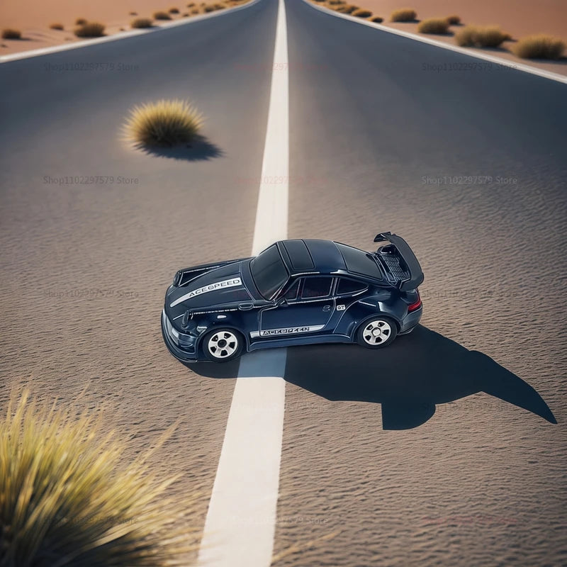 Mini voiture de course à dérive télécommandée 4WD, jouet de bureau tout-terrain à grande vitesse, cadeau pour garçons et enfants, 1/64