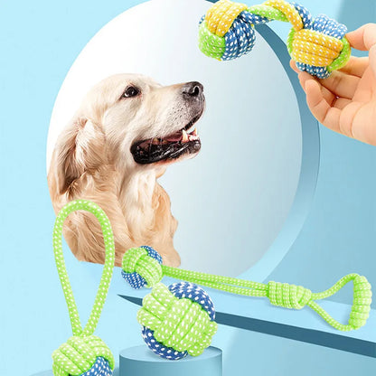 SHENGMEIYU - Jouets pour chiens corde en coton