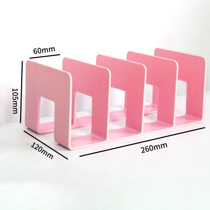 Serre-livres multi-usages à 4 grilles,