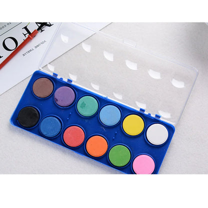 Ensemble de peinture à l'aquarelle, ensemble d'artiste, Kit de peinture pour étudiants débutants, fournitures de couleur à l'eau