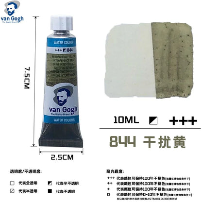 Talens Van Gogh – peinture aquarelle, Tube de 10ml,