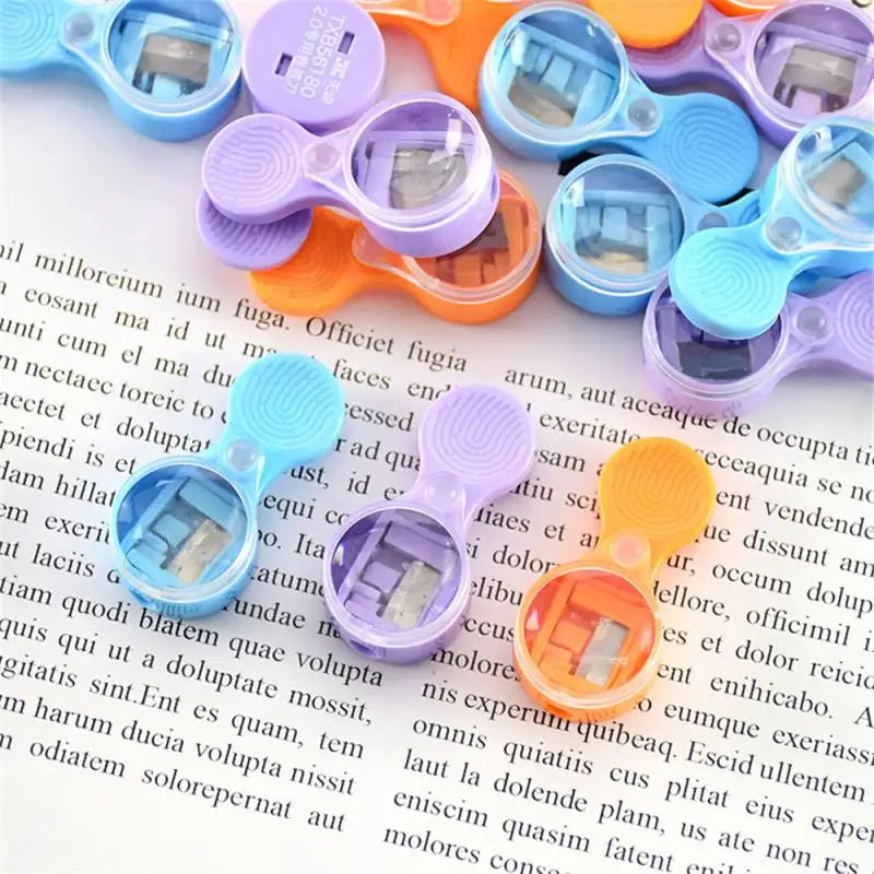 Mini taille-crayon Portable de 2mm, avec loupe,