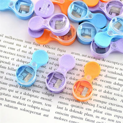 Mini taille-crayon Portable de 2mm, avec loupe,