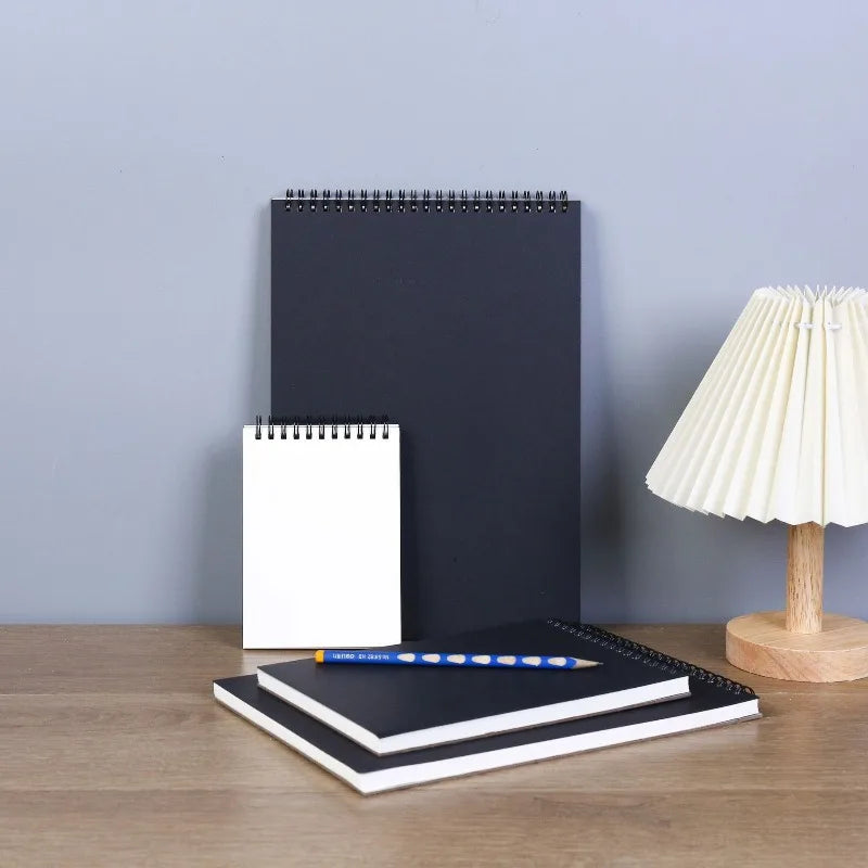 1 paquet de 30 feuilles, carnet de croquis, bloc de croquis relié en spirale, carnet de croquis d'art sans acide, dessin artistique, peinture, papier d'écriture pour