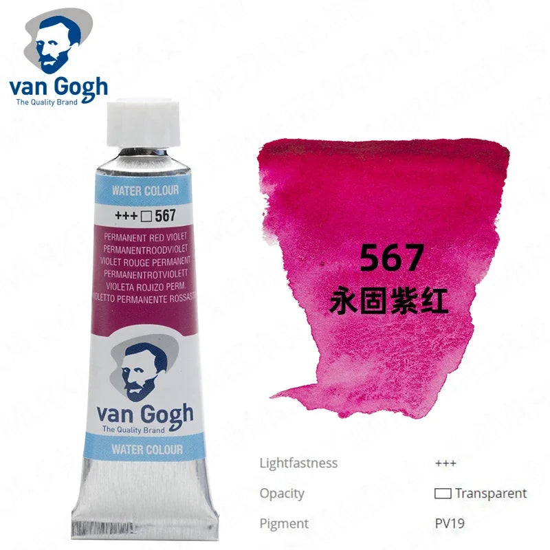 Talens Van Gogh – peinture aquarelle, Tube de 10ml,