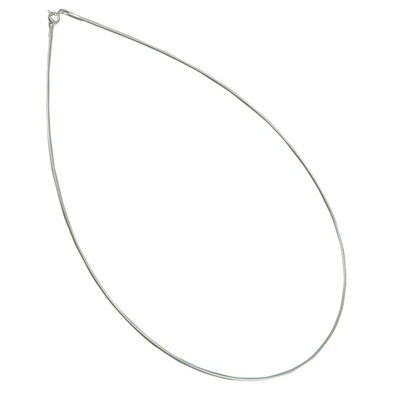 Collier ras du cou élégant et Simple pour femmes, bijoux en argent Sterling 925 pur, 16, 18, 20, 22, 24 pouces