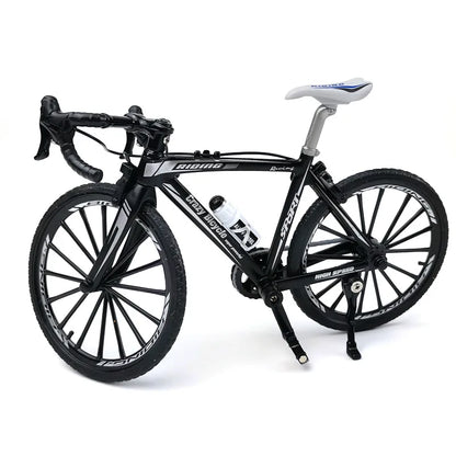 Modèle de vélo en métal moulé sous pression, échelle 1:10, ville pliée, course sur route, cyclisme, Mini vélo pour Collection, ami, cadeau pour enfants, jouets pour garçons
