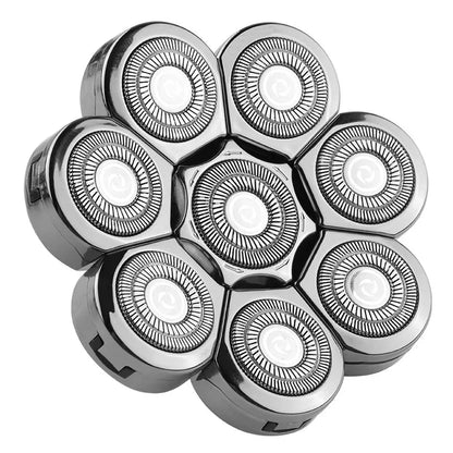 Lame de rechange pour rasoir 3/5/6/7/8/9D, tête flottante, rasoir étanche en acier inoxydable pour hommes