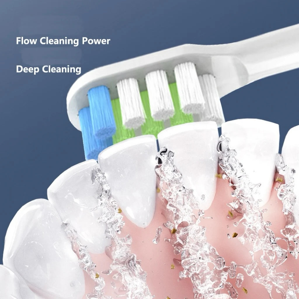 Têtes de brosse à dents de rechange pour brosse à dents électrique sonique nandme nx8000, tête de brosse à dents à poils souples DuPont, 4/8/16 pièces